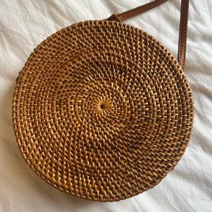 Round Ratan Bag